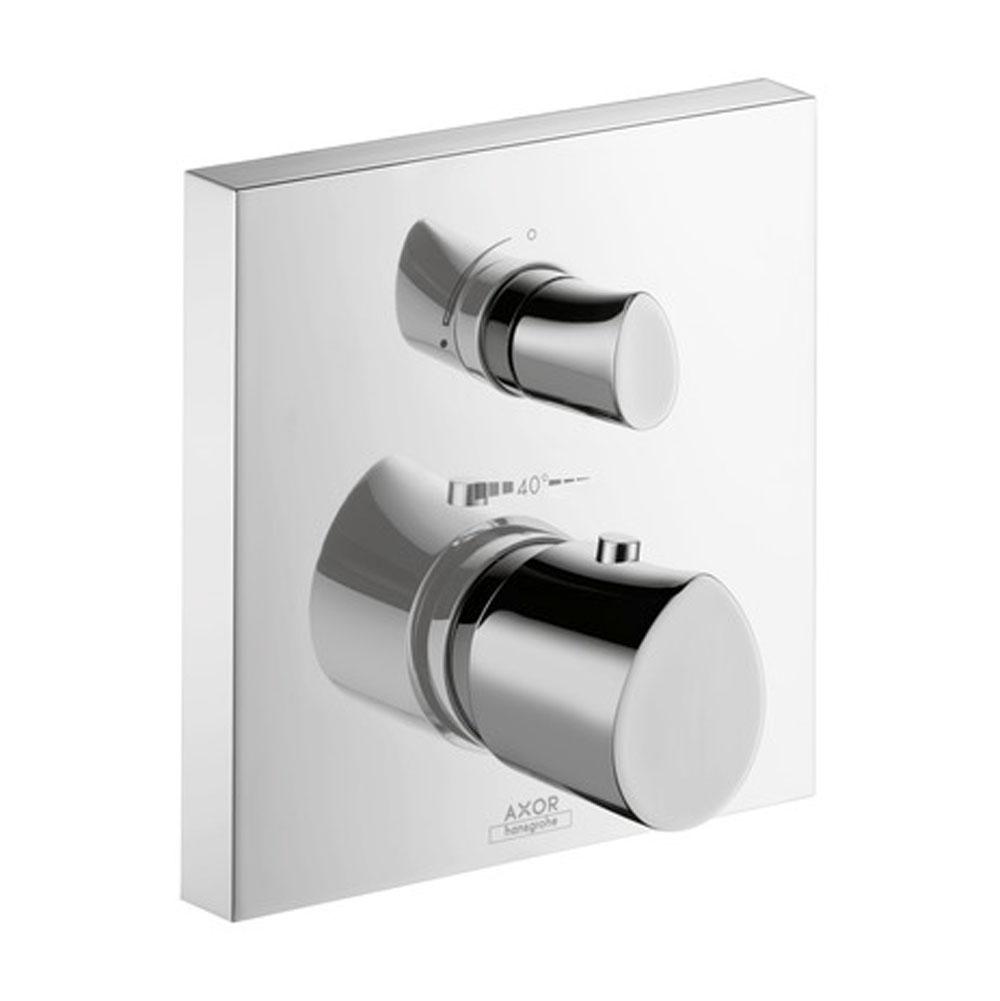 Axor Starck Organic Thermostatic Trim with Volume Control and Diverter in Chrome