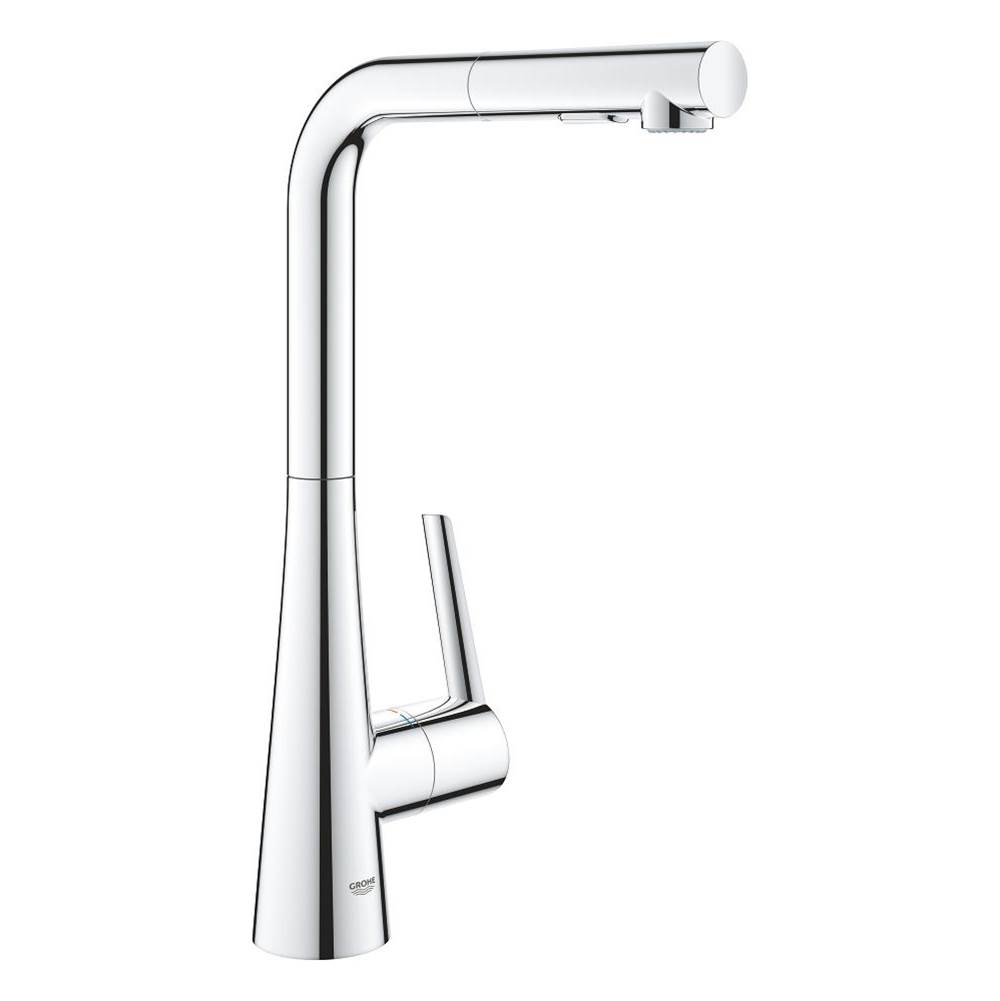 Grohe Single-Handle Pull-Out Kitchen Faucet Dual Spray 1.75 GPM