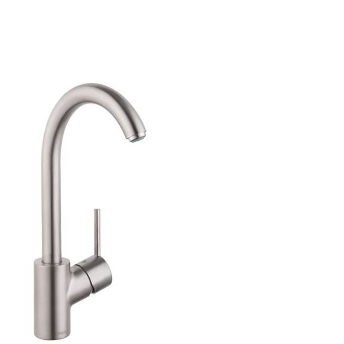 Hansgrohe Talis S Kitchen Faucet, 1-Spray, 1.5 GPM in Steel Optic