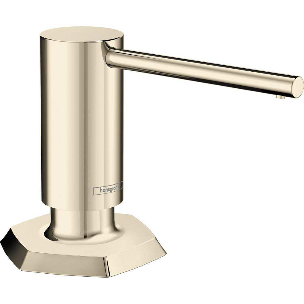 Hansgrohe Locarno Soap Dispenser in Polished Nickel