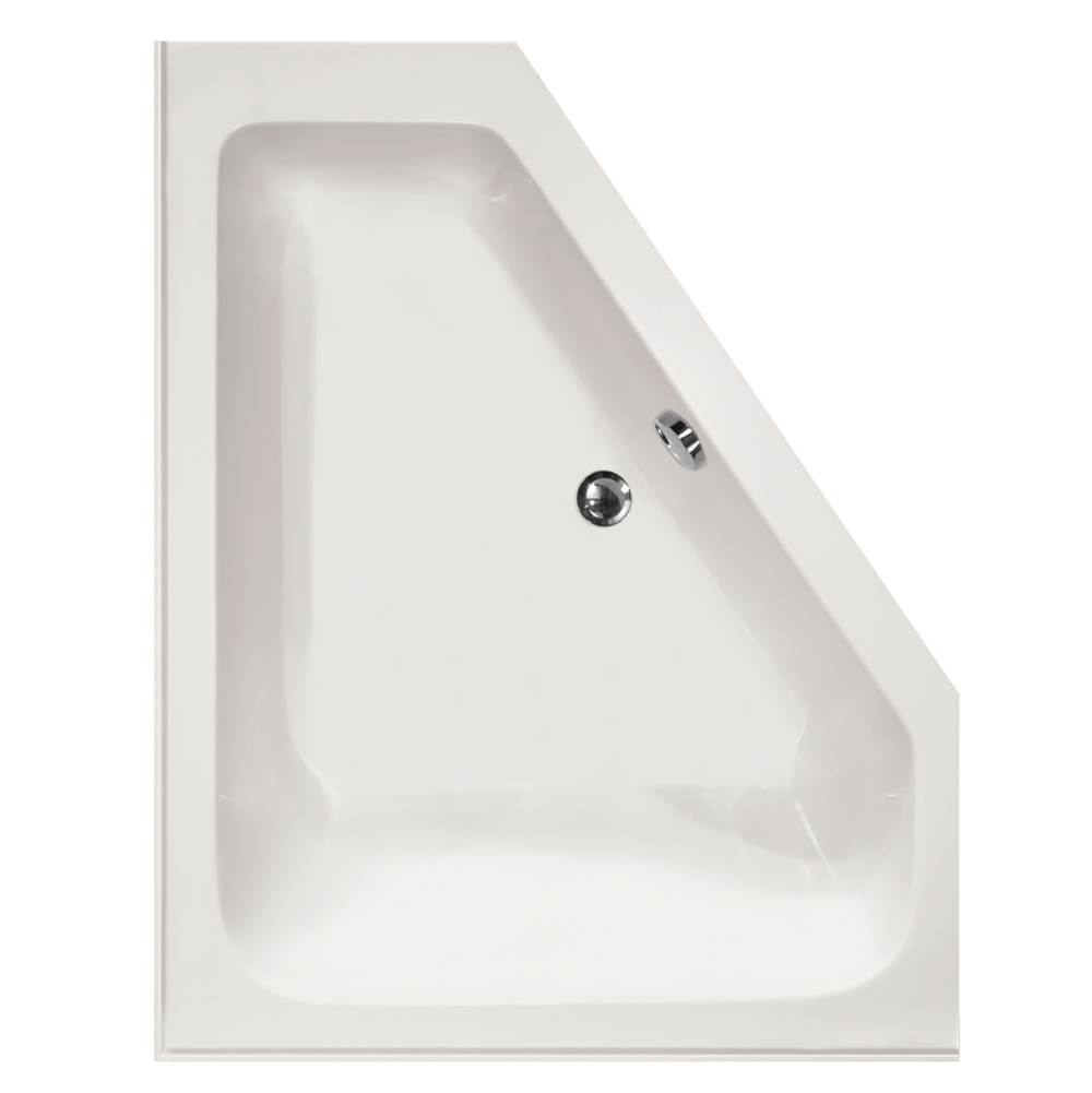 Hydro Systems COURTNEY 6048 AC TUB ONLY-WHITE-RIGHT HAND