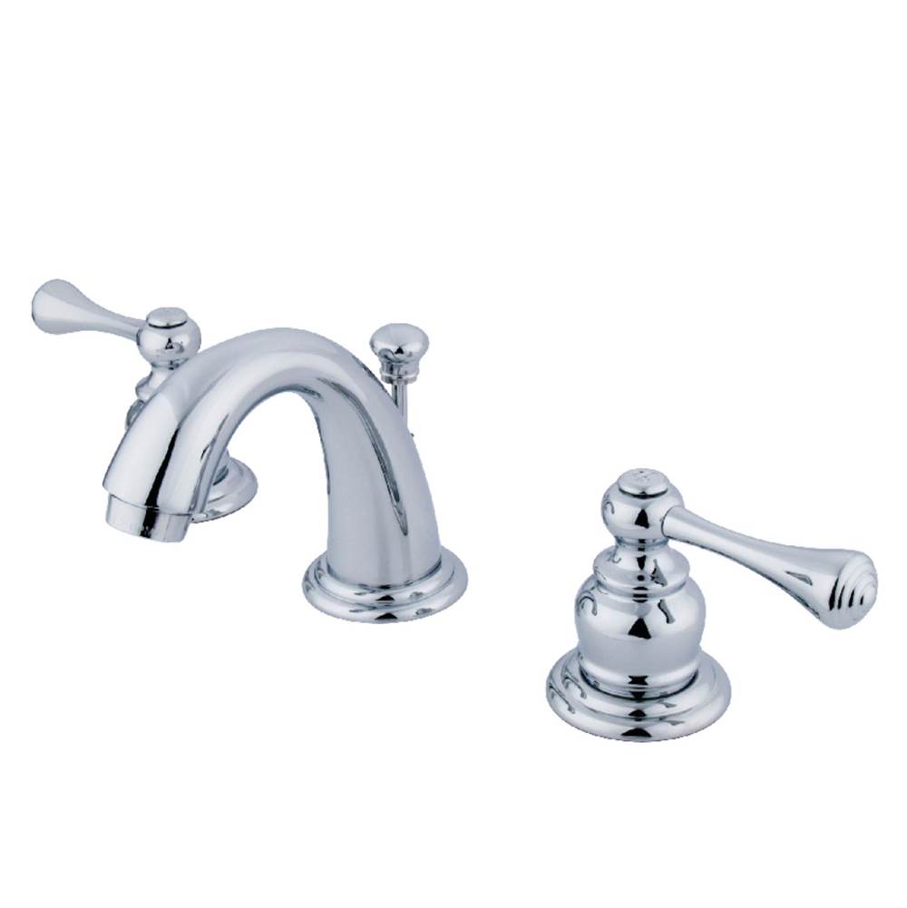 Kingston Brass Vintage Widespread Bathroom Faucet, Polished Chrome