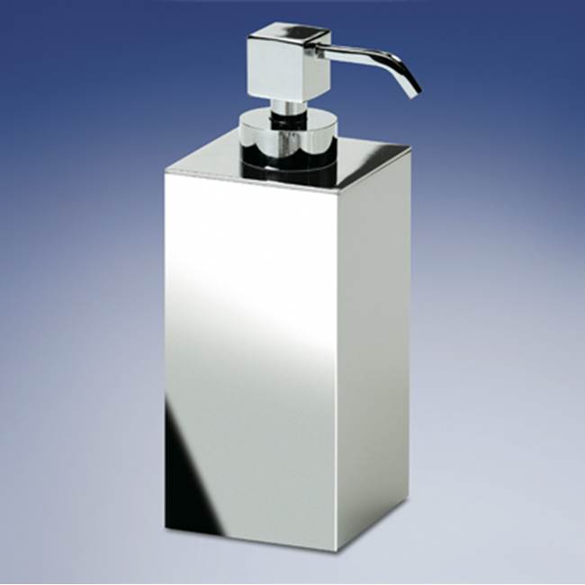 Nameeks Square Contemporary Brass Soap Dispenser