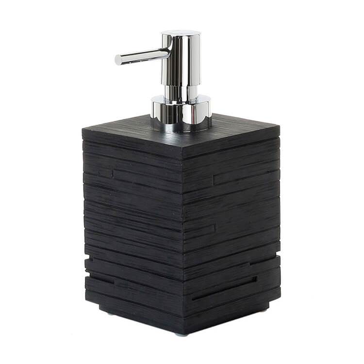 Nameeks Square Black Countertop Soap Dispenser