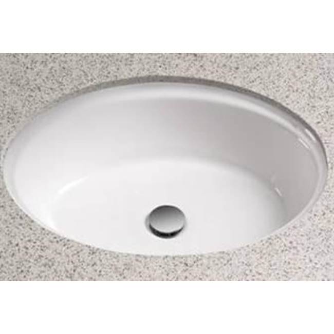 TOTO Toto® Dartmouth® 18-3/4'' X 13-3/4'' Oval Undermount Bathroom Sink, Cotton White